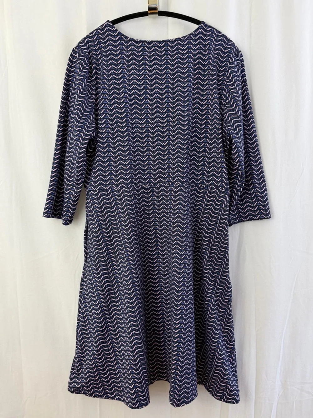 Title Nine Purple Wrapper's Delight Pallay Mini Dress Womens Size XL - Picture 8 of 9